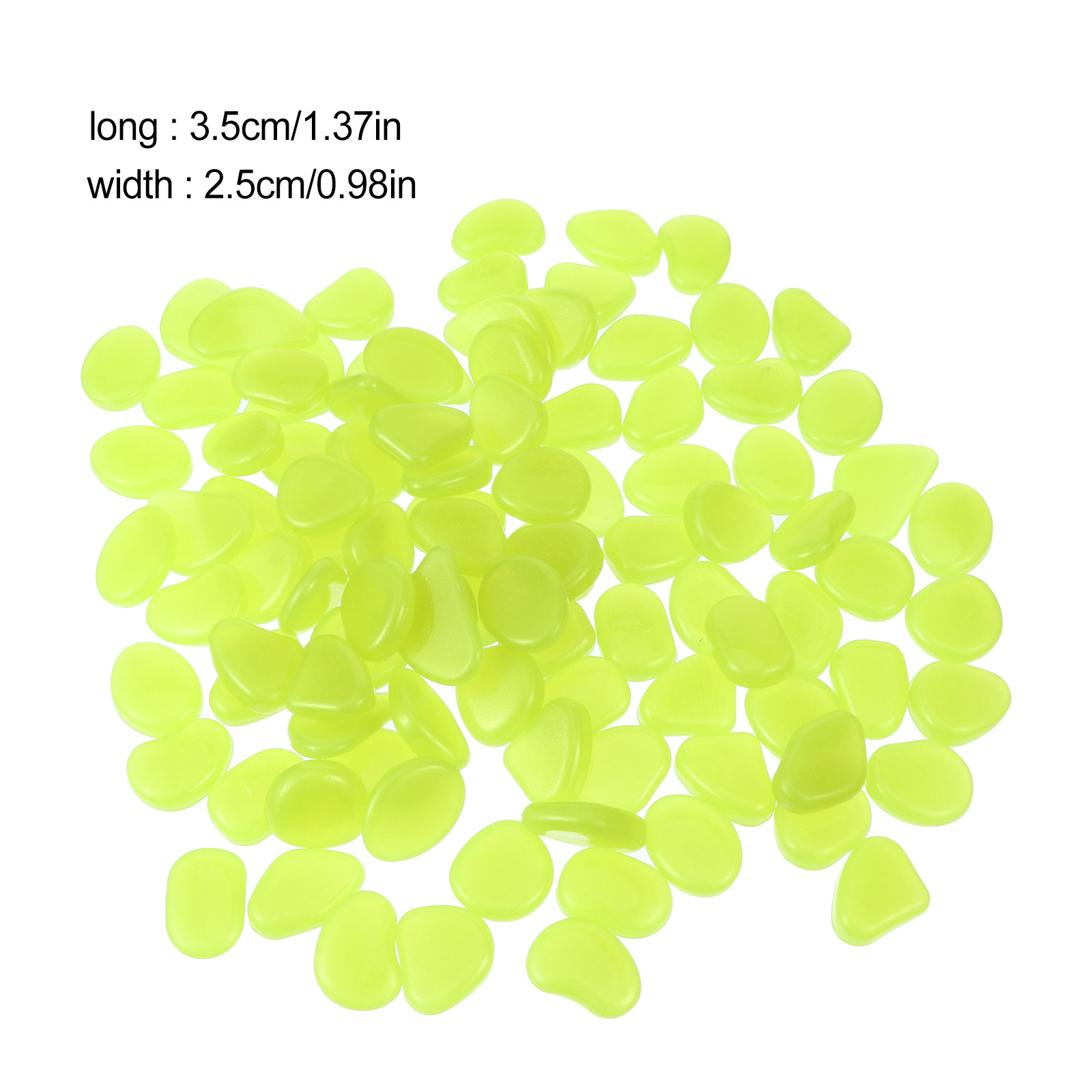 100Pcs Luminous Glow Stones Ro - Fish Tank Gravel recension och pris