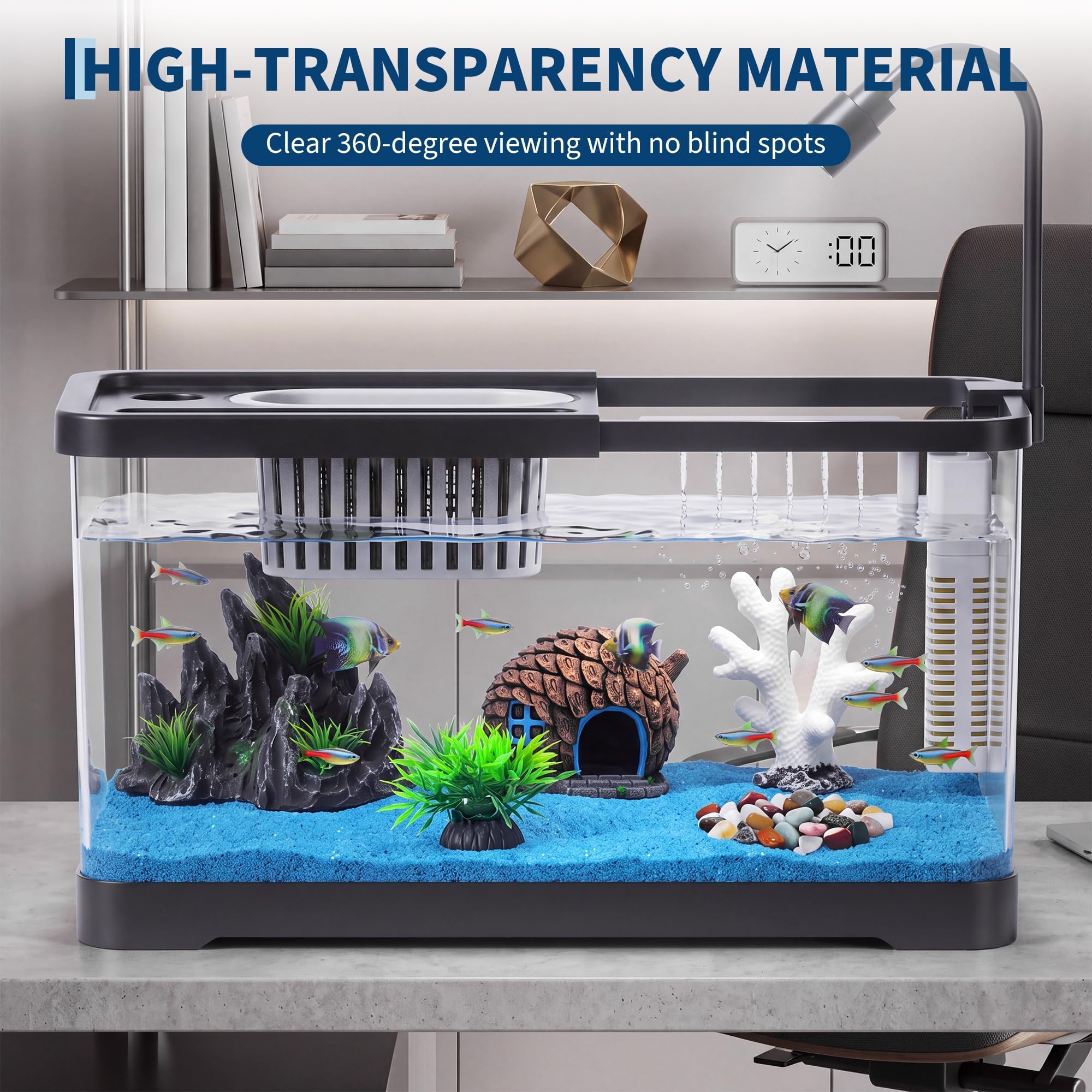 Fish Tank Starter Kit With Fil - Aquarium Fish Betta recension och pris