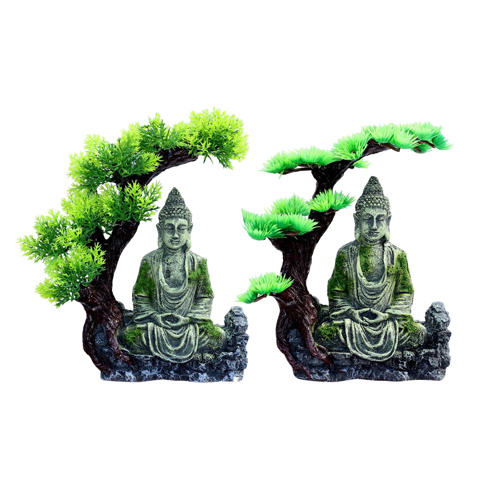 Buddha Statue Aquarium Decorat - Aquarium Fish Tank recension och pris