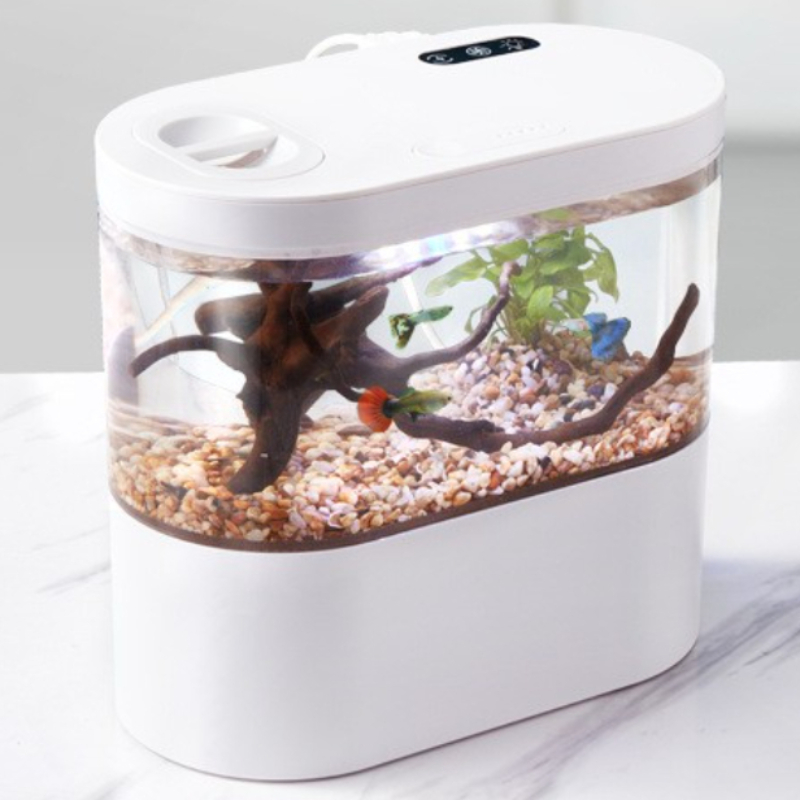 Creative Mini Desktop Fish Tan - Aquarium Fish Betta recension och pris